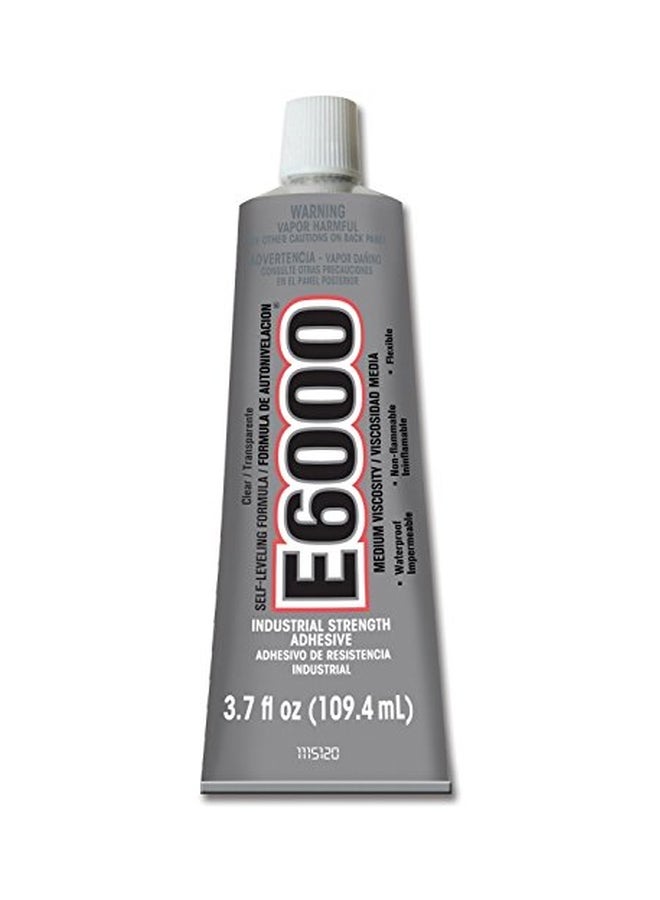 E6000 12-Piece Industrial Strength Adhesive Clear