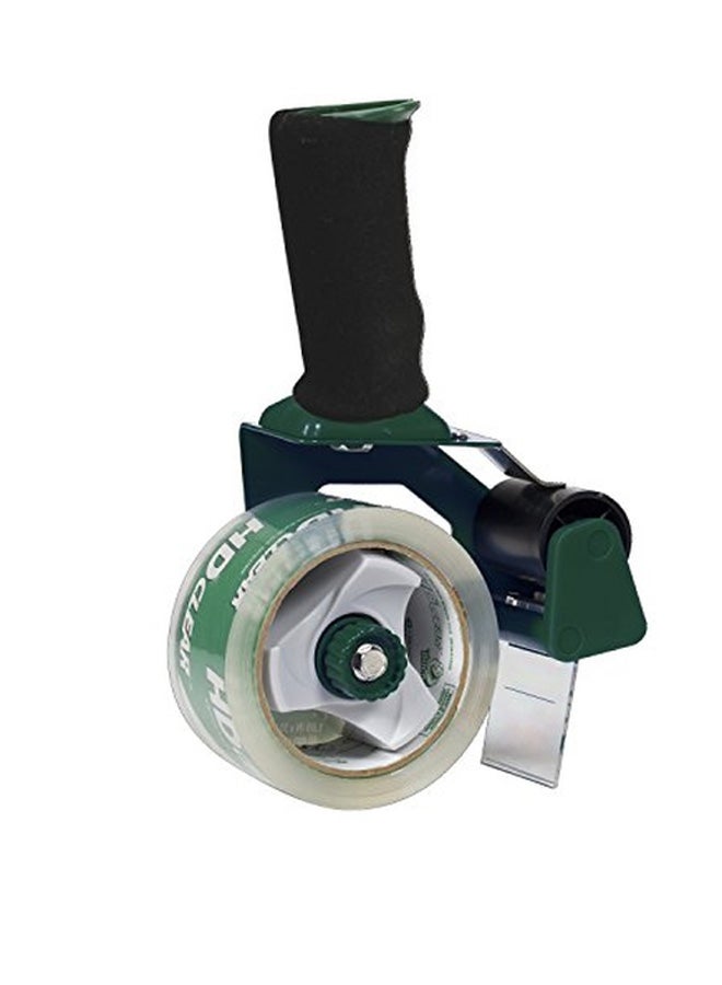 Duck Foam Handle Tape Dispenser Green/Black - Image 1