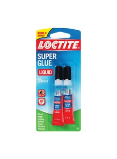 2-Piece Super Glue Liquid Multicolour