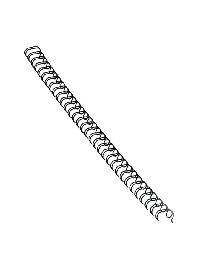 Fellowes 25-Per Pack Wire Binding Spines Black/Clear