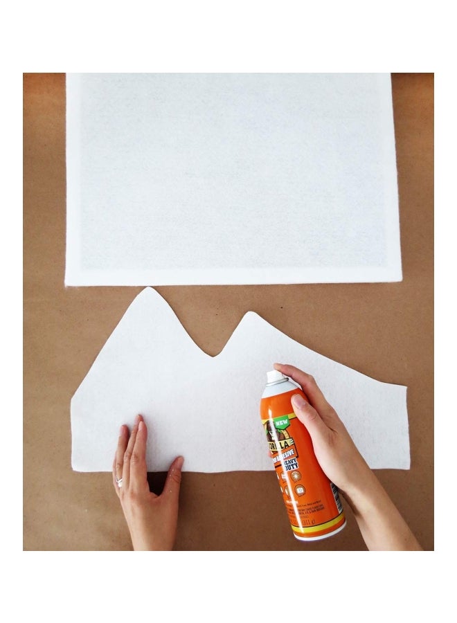 Gorilla Heavy Duty Spray Adhesive Orange/Black  - Image 2