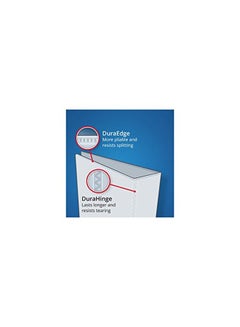 AVERY Pack Of 4 Heavy Duty View Binder Set Black/Silver/Blue  - Image 2