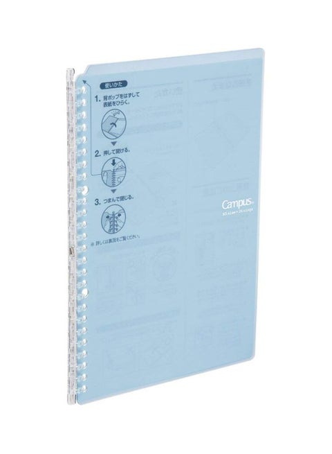 26-Ring B5 Campus Smart Ring Binder Light Blue