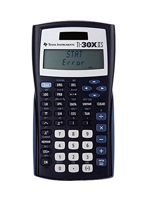 TI-30X IIS 2-Line Scientific Calculator Blue/Silver/Black