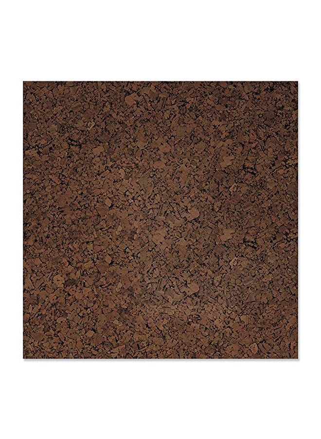 كورتيت مجموعة مكوّنة من 4 لوحات جدارية صغيرة لنشر الإعلانات والبيانات بني - Image 1