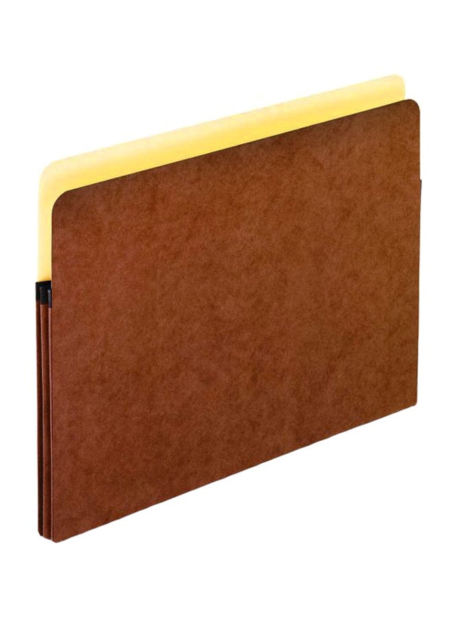 ملفات بجيوب قابلة للتوسع 25 ملف داخل صندوق بني