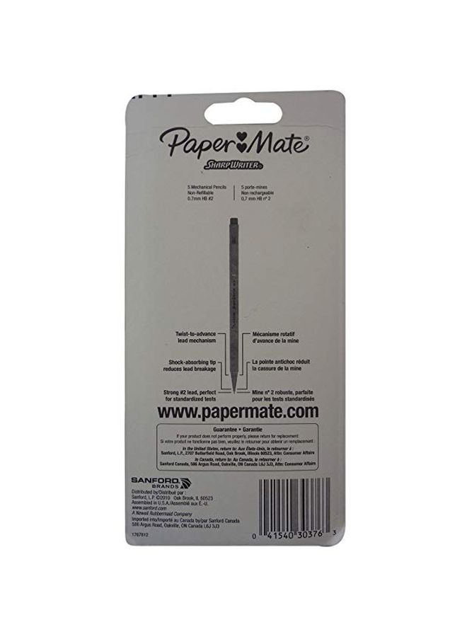 Paper Mate 30-Piece SharpWriter Mechanical Pencil Set Yellow/Pink  - Image 3