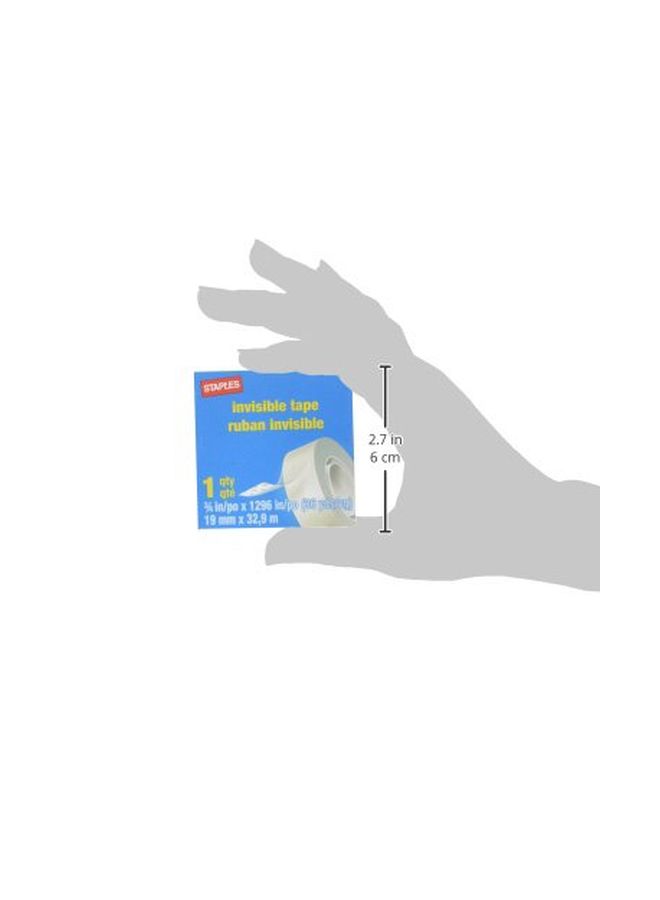 ستابلز شريط مخفي من 12 قطعة شفاف - Image 3