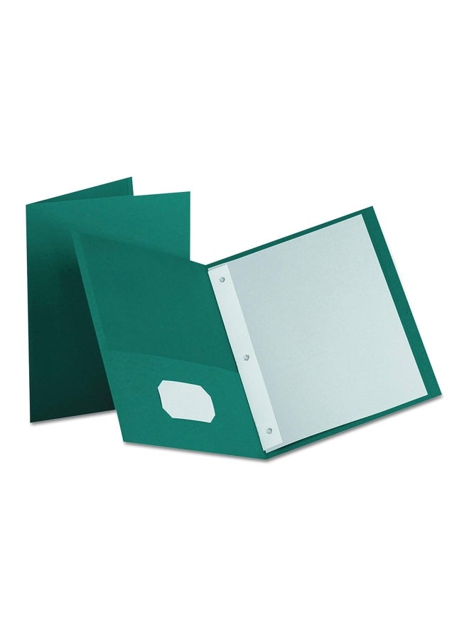 Oxford 25-Piece Pocket Portfolio Green - Image 2