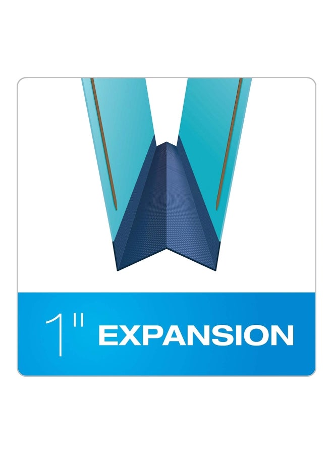 Globe Weis - Pendaflex Pressboard Fastener Folders Blue - Image 1
