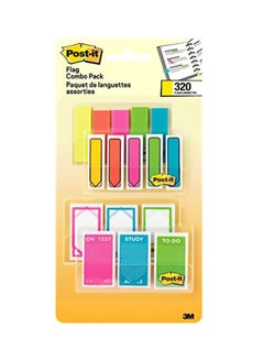 Post It Flags Assorted Color Combo Pack 