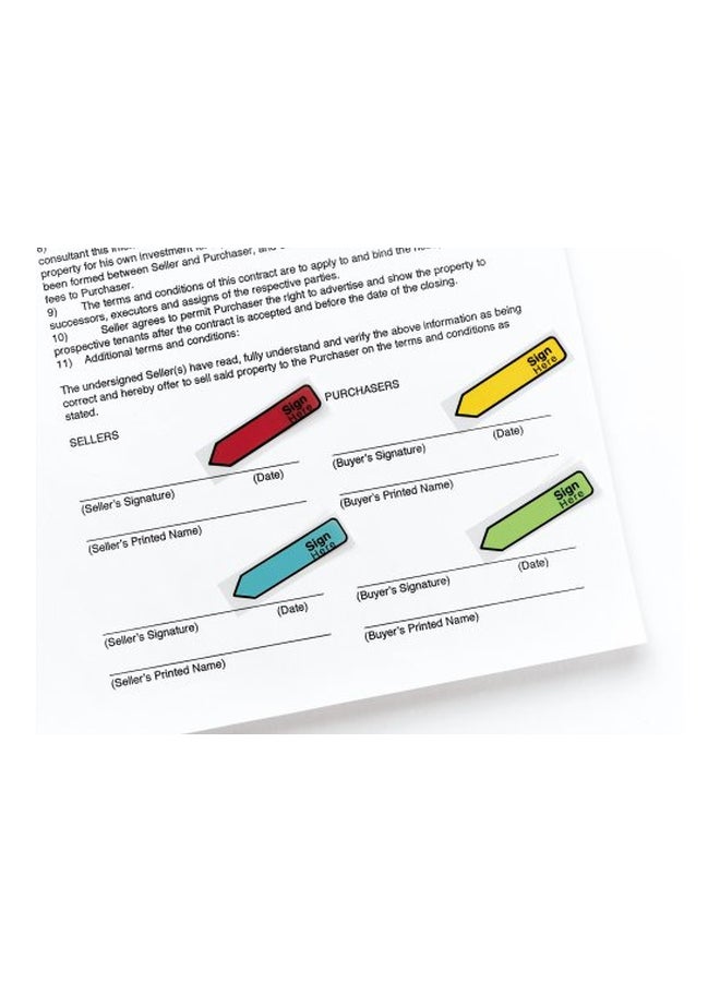 Post It Sign Here Message Flags - Image 3