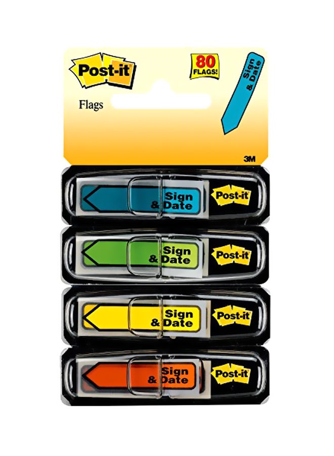 Post It Sign Here Message Flags - Image 1