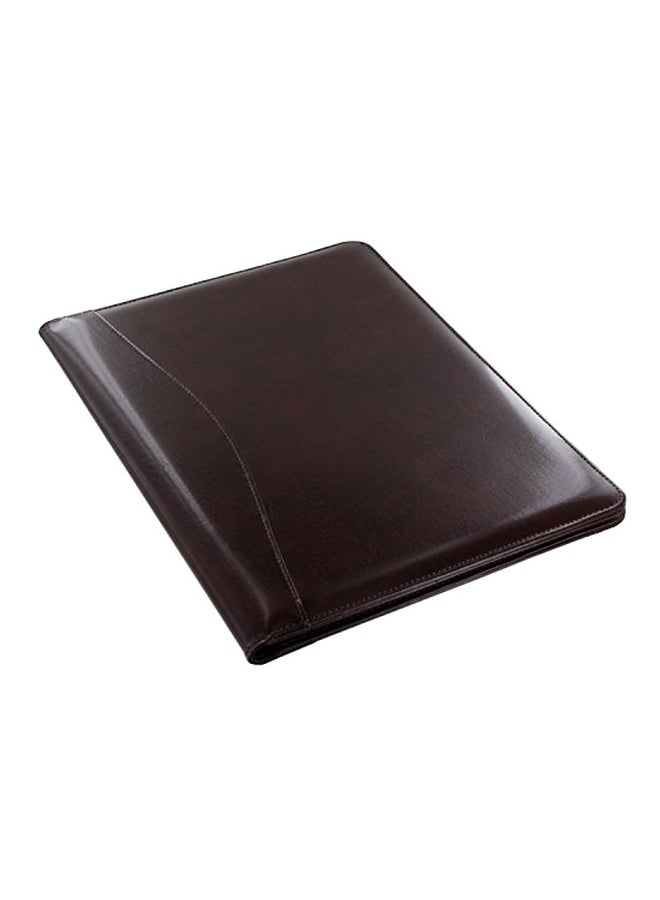 Royce Leather Aristo Italian Bonded Padfolio Burgundy  - Image 1