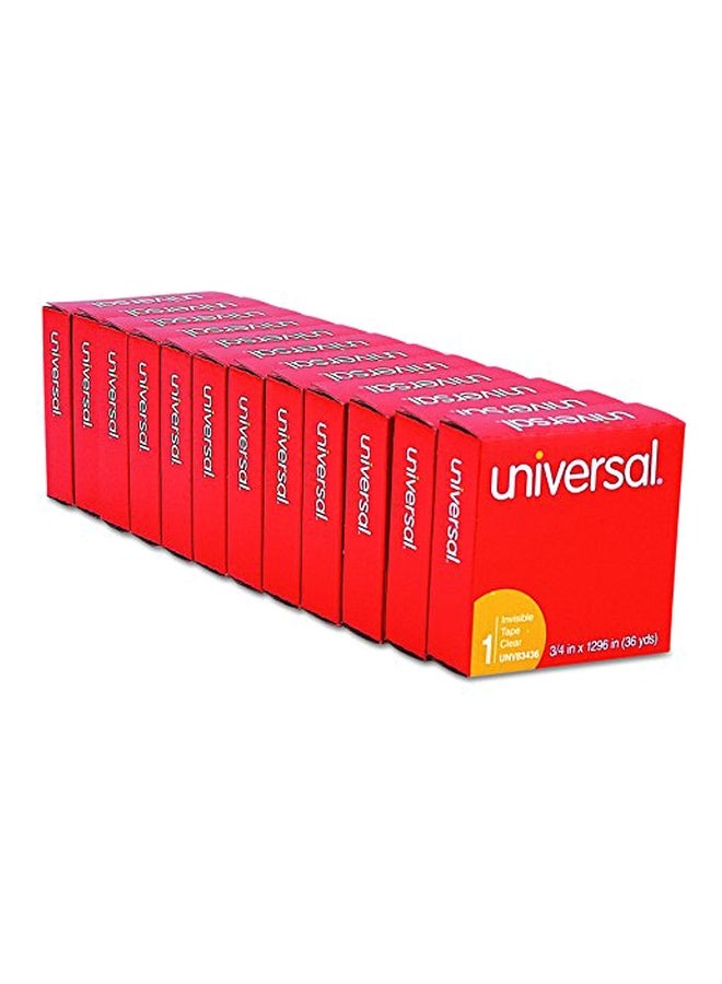 UNIVERSAL 12-Piece Universal Invisible Tape Clear  - Image 2