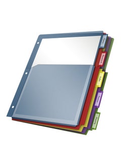 Cardinal Expanding Pocket Poly Divider Multicolour  - Image 1