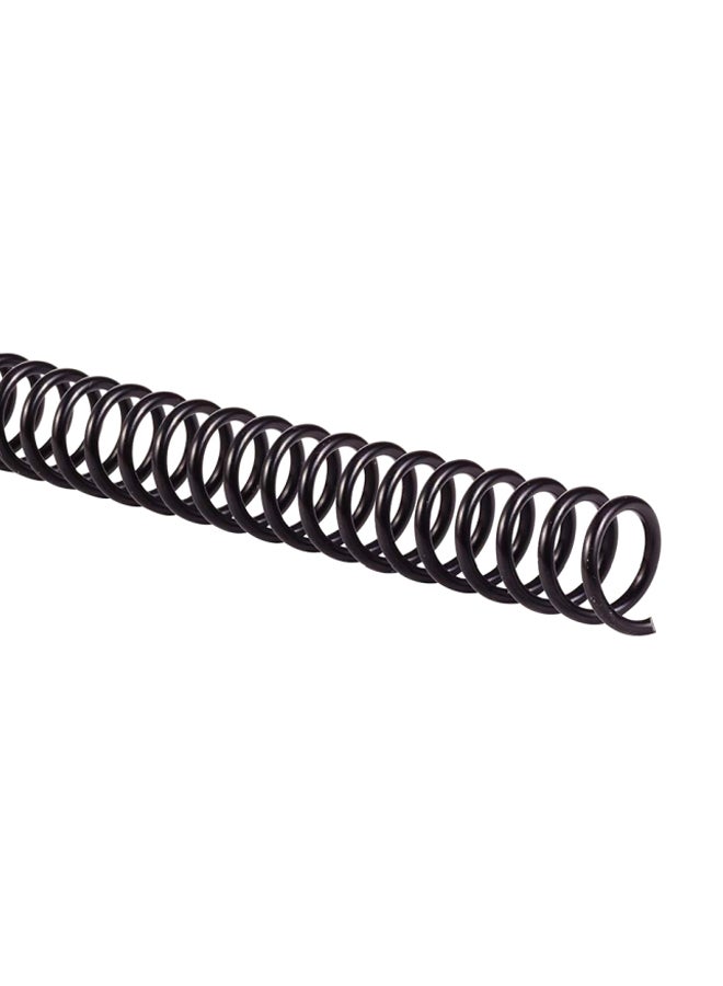 GBC 100-Piece Binding Spines Black - Image 1