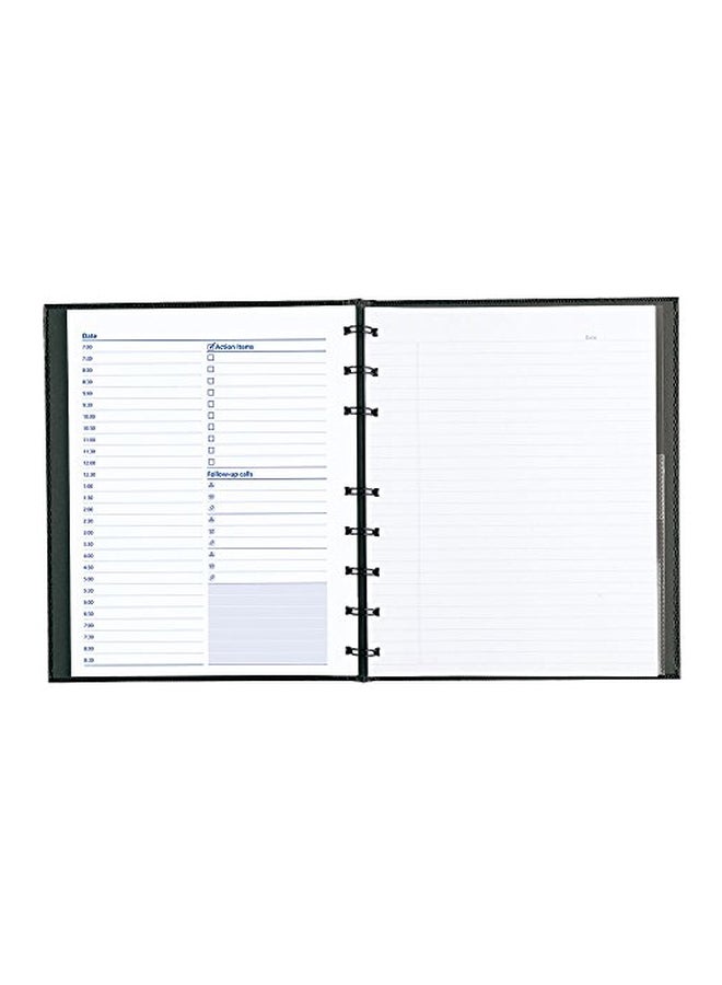 Blueline Undated Daily Planner Black  - Image 3