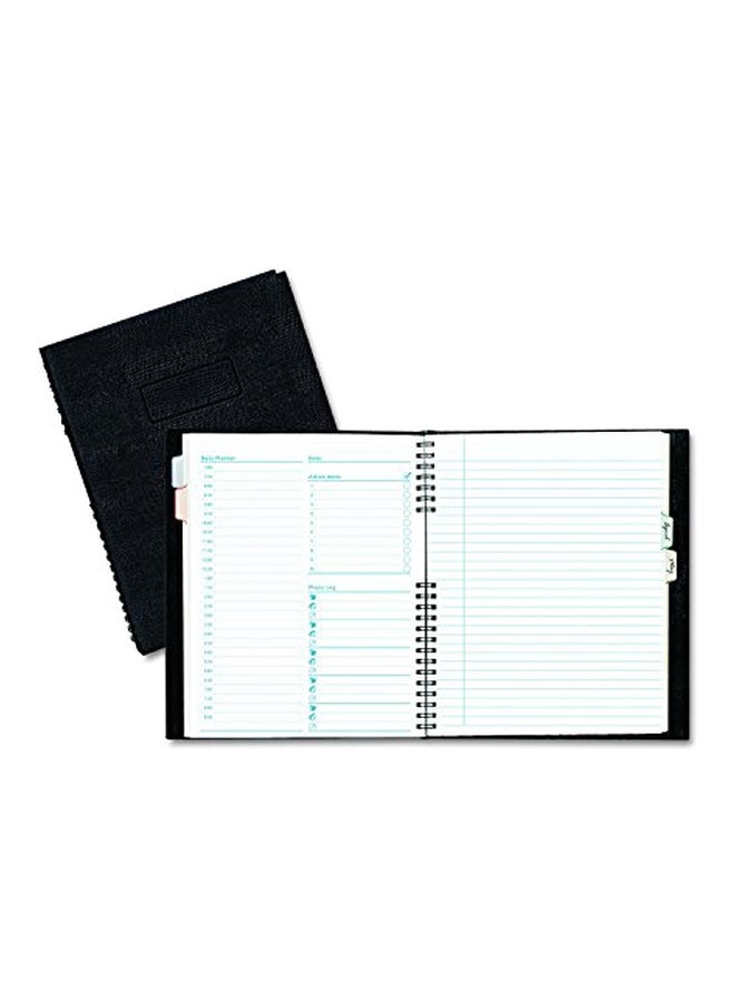 Blueline Undated Daily Planner Black  - Image 2
