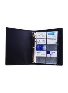 Advantus Business Card Binder Black  - Image 2