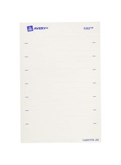 AVERY Permanent File Folder Labels White 
