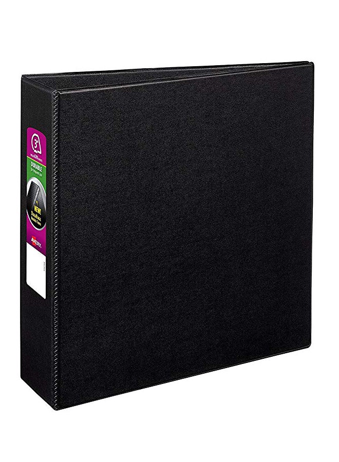 AVERY Durable Binder With EZD Ring Black/Purple  - Image 1