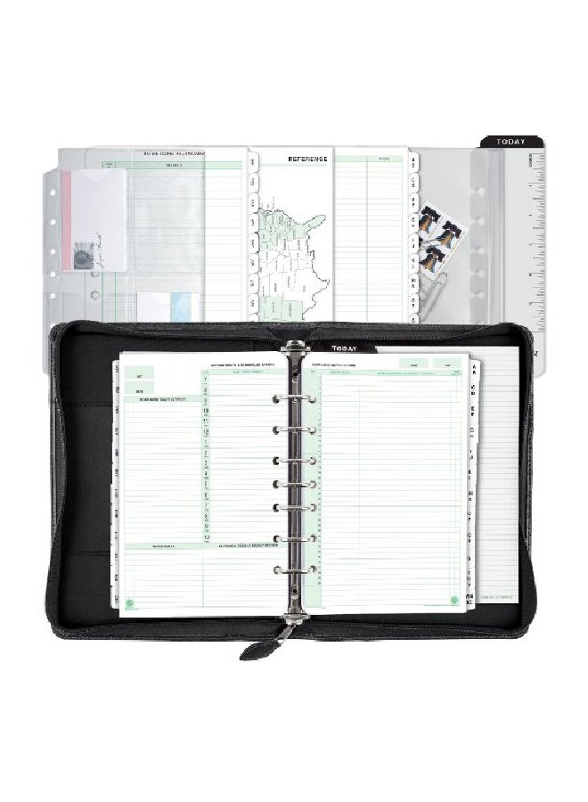 Day-Timer Multi-Pocket Organizer Black  - Image 3