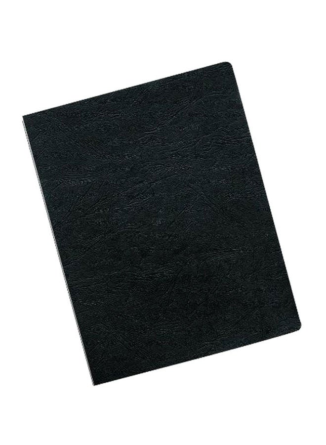 Fellowes 50-Piece Executive Binding Presentation Covers Black - Image 1