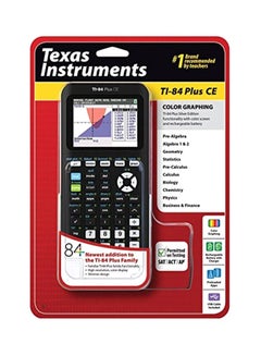 TEXAS INSTRUMENTS Programmable Graphical Calculator Black/Grey 