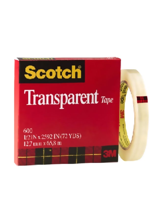 3M Transparent Tape Clear