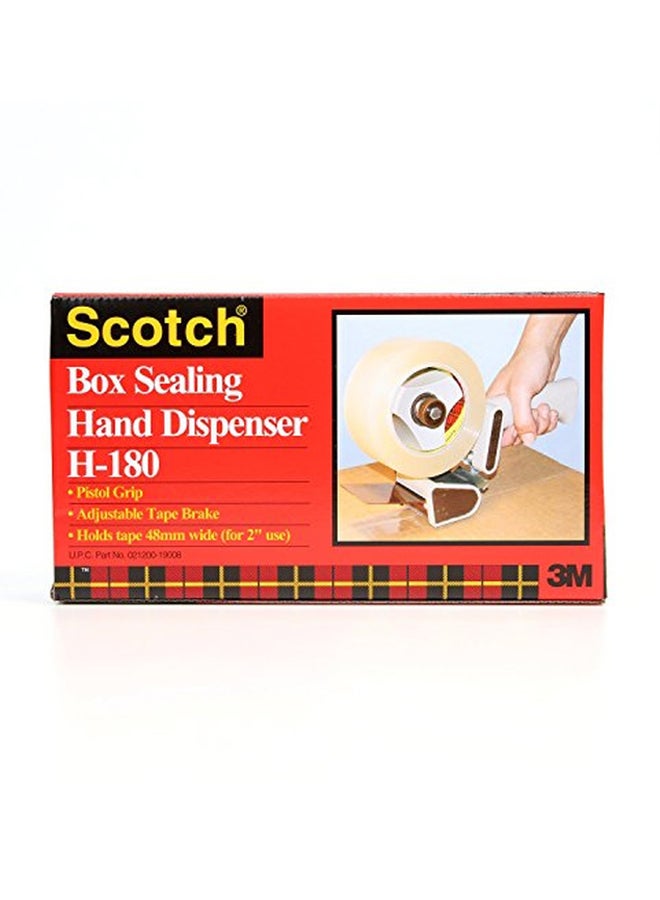 Scotch  Box Sealing Tape Dispenser White/Black - Image 2