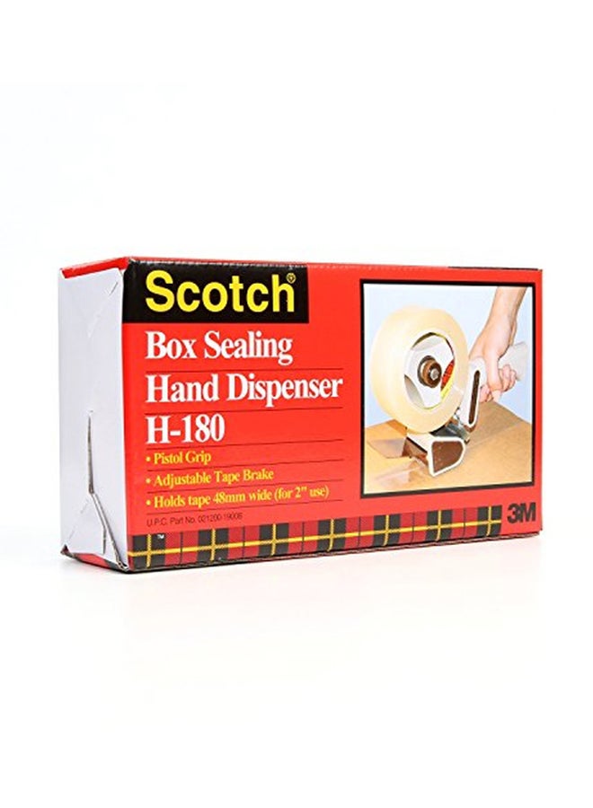 Scotch  Box Sealing Tape Dispenser White/Black - Image 3