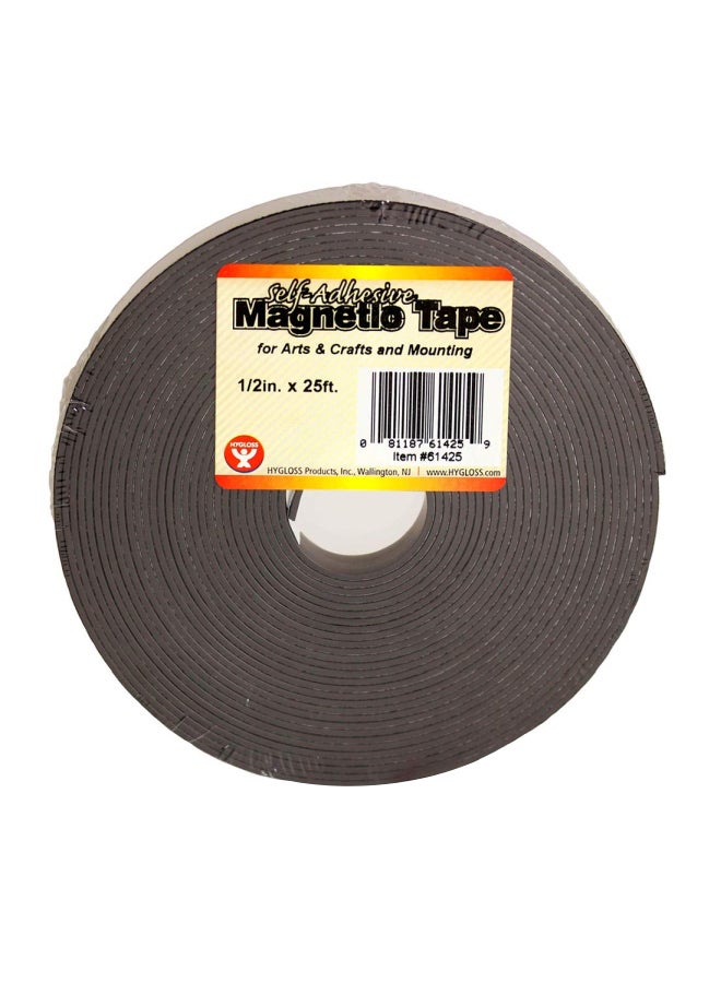 Hygloss Self-Adhesive Magnetic Tape Brown - Image 1