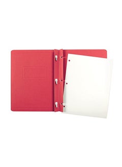 Oxford 25-Piece Report Cover Set Red  - Image 2