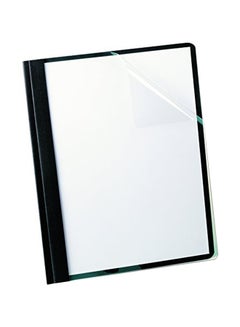 Oxford 25-Piece Report Cover Set Black/Clear  - Image 1