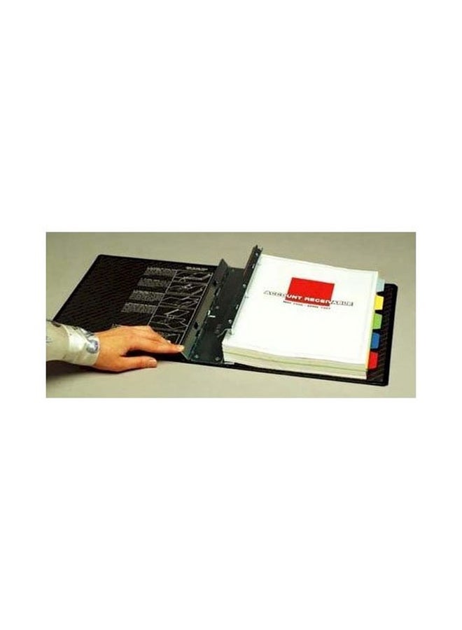 ITOYA 2-Piece Spring Post Binder Set Black - Image 2