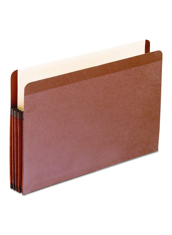 Pendaflex 10-Piece Expanding File Pockets Brown/White - Image 1