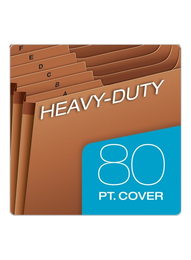 Globe Weis Pendaflex Heavy Duty Expanding File Brown - Image 3