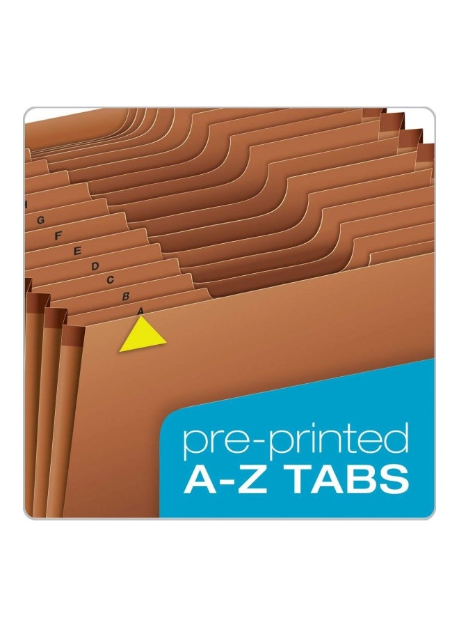 Globe Weis Pendaflex Heavy Duty Expanding File Brown - Image 4