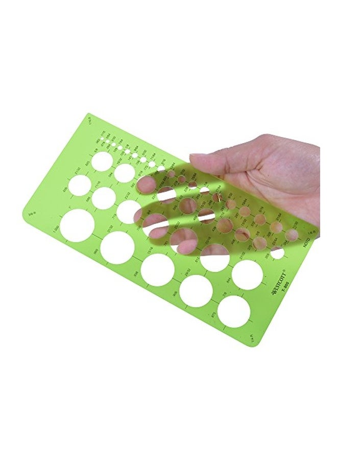 ويست كوت قالب دائري للرسم الفني أخضر - Image 2