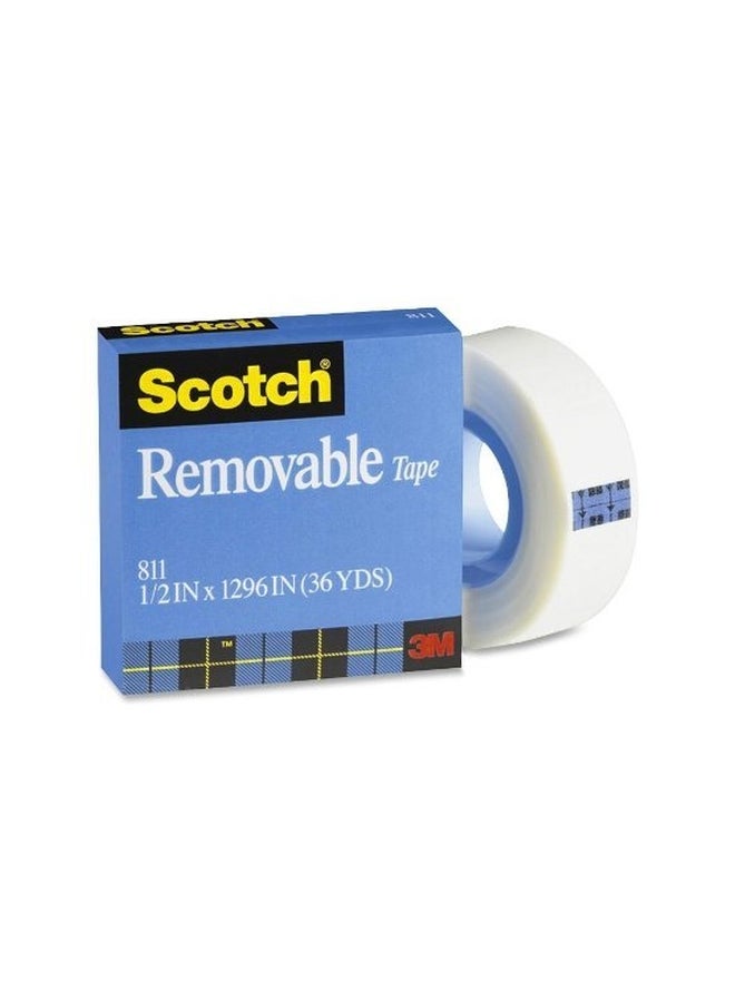 سكوتش شريط غير لامع قابل للإزالة شفاف - Image 2