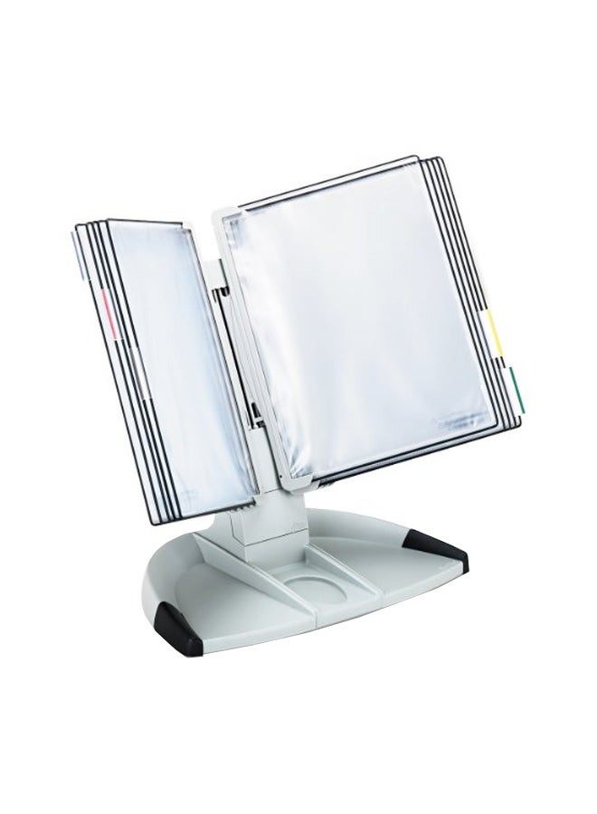 10-Piece Wire-Reinforced Pocket Set Clear/White