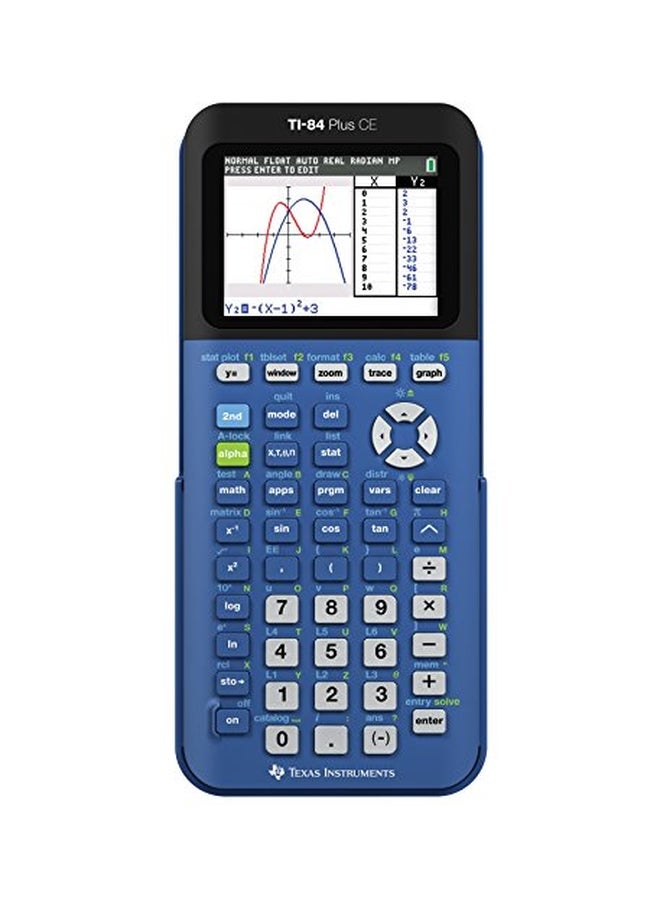TEXAS INSTRUMENTS Plus Ce Graphing Calculator Blueberry - Image 1