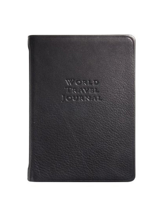 دفتر يوميات بطباعة جملة World Travel Journal أسود - v1552752383/N22094167A_1