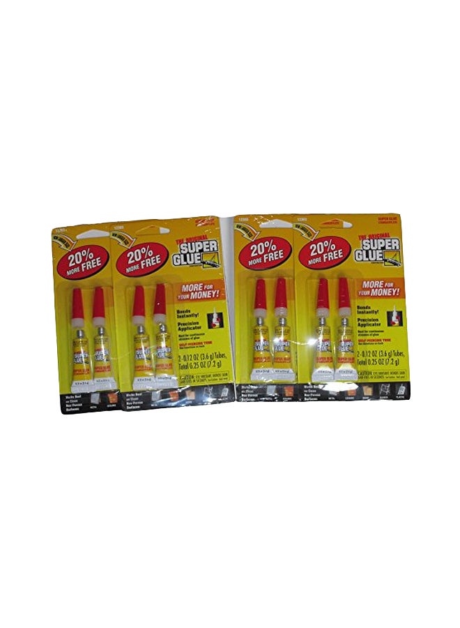 Super Glue - 8-Piece The Original Super Glue Set Clear - Image 1
