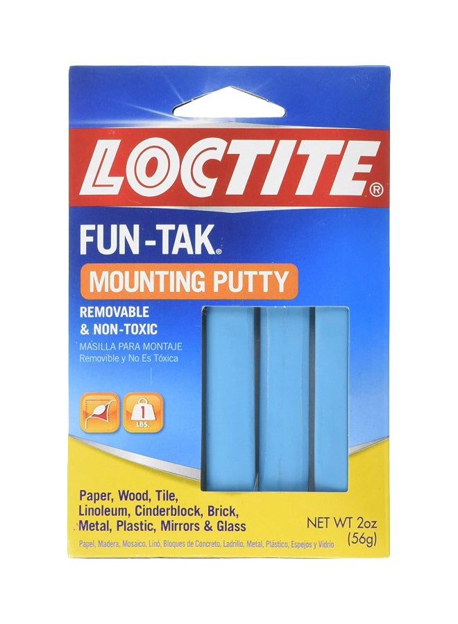 Loctite - 5-Piece Fun Tak Mount Putty Blue - Image 1