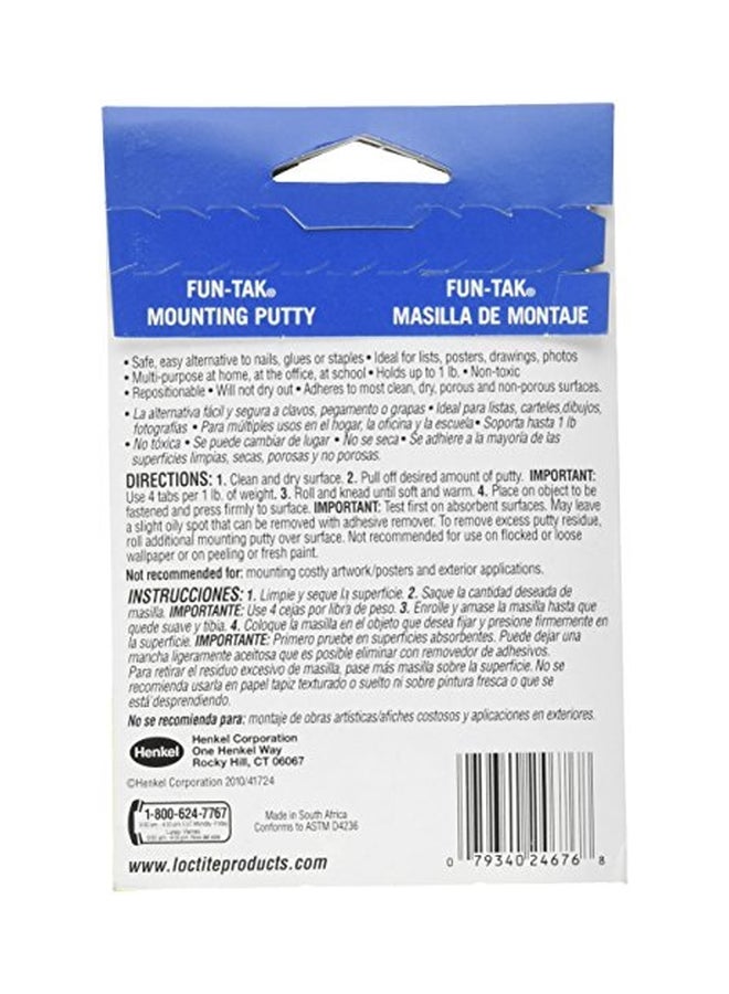 Loctite - 5-Piece Fun Tak Mount Putty Blue - Image 1