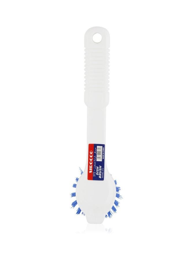 SIROCCO - Handheld Dish Brush White/Blue - Image 1