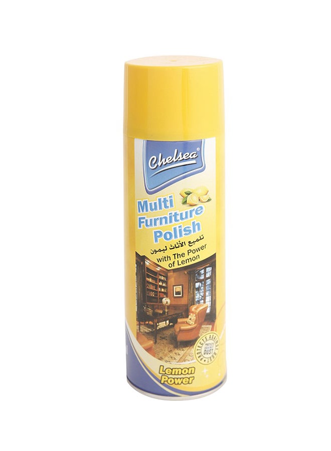 Chelsea Lemon Power Multi Furniture Polish Clear 470ml  - Image 1