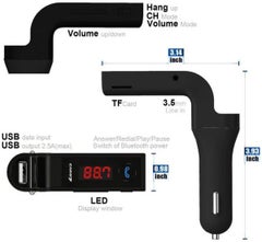 CARG7 Bluetooth FM Transmitter With Charger  - Image 4